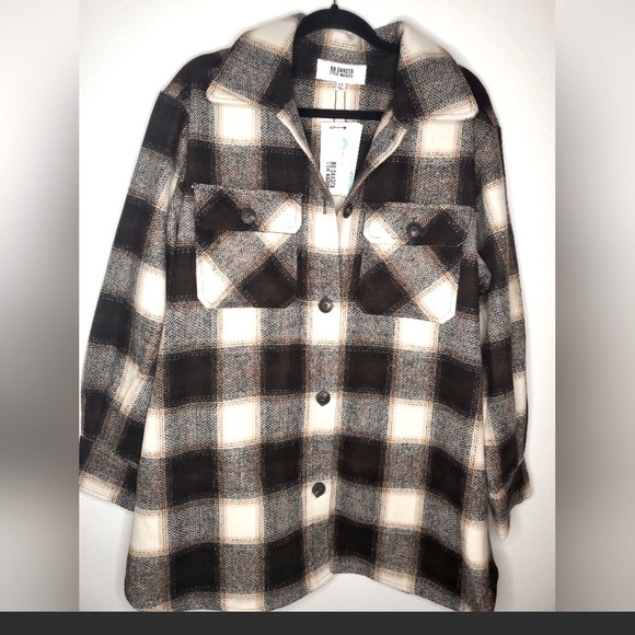 Steve Madden heavy duty flannel jacket - Picture 1 of 2